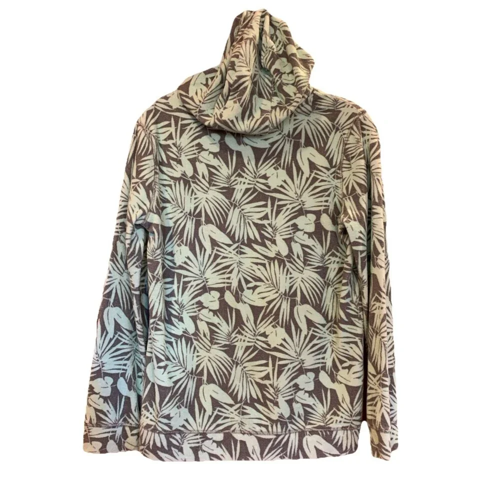 Lands End Hoodie Top Coverup Terry Youth Unisex XL 14/16 Kanga Pocket Swim Pool